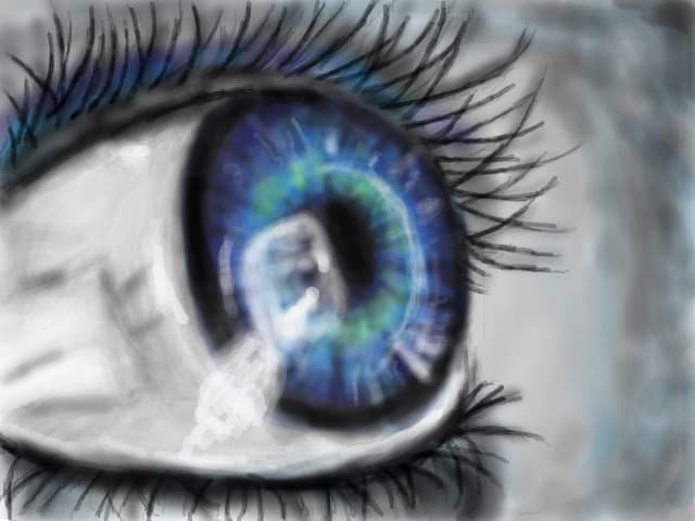 blue eye