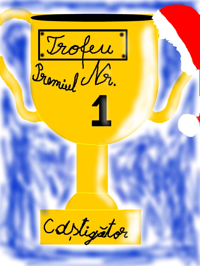 Trofeul pentru ,,Vin sarbatorile!!``