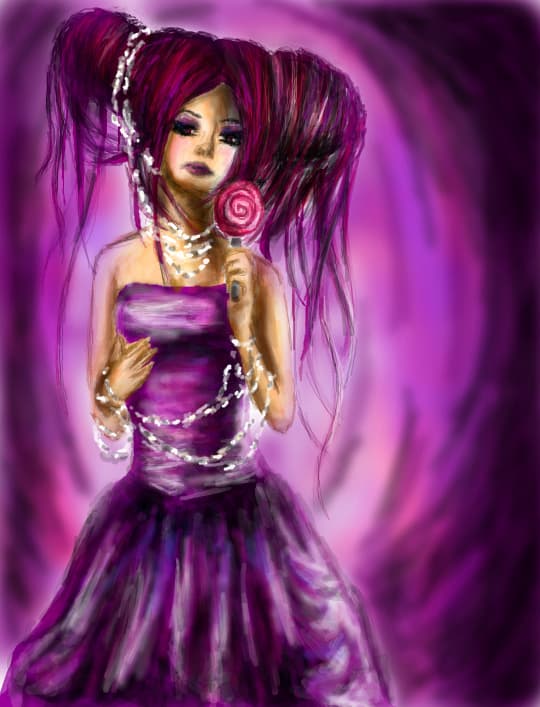 purple queen