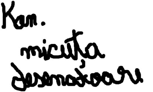hi si eu stiu ceva japoneza folosesc prescurtari
