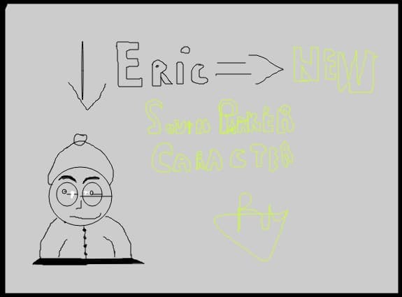 eric...new southpark caracter
