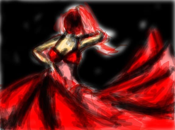 red