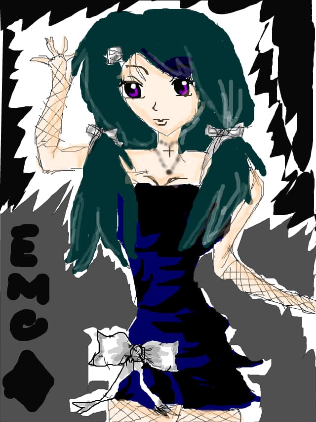 Anime Emo Girl