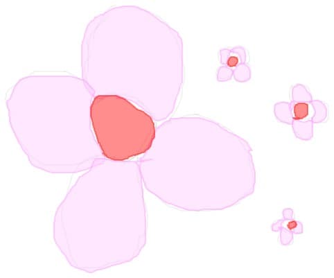 floricica colorata