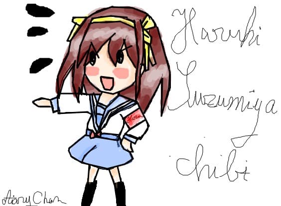 Haruhi suzumiya chibi
