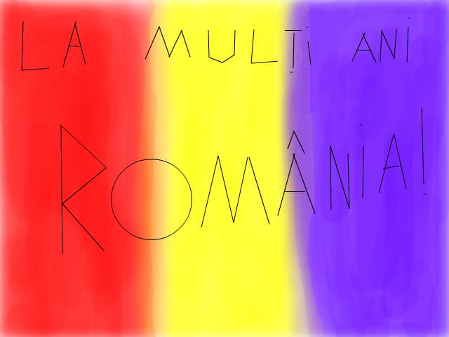 la multi ani Romania