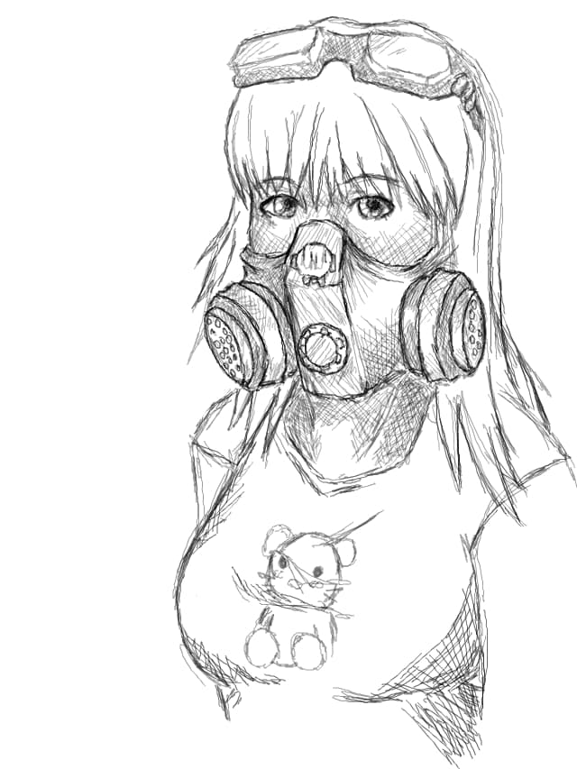 gas mask