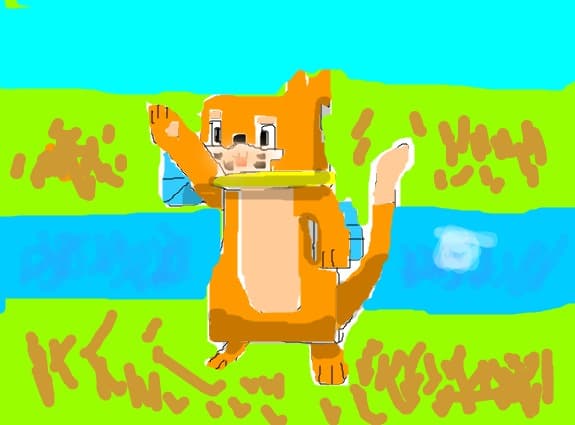 un buizel mik langa un rau