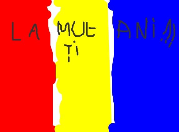 la multi ani Romania!!!