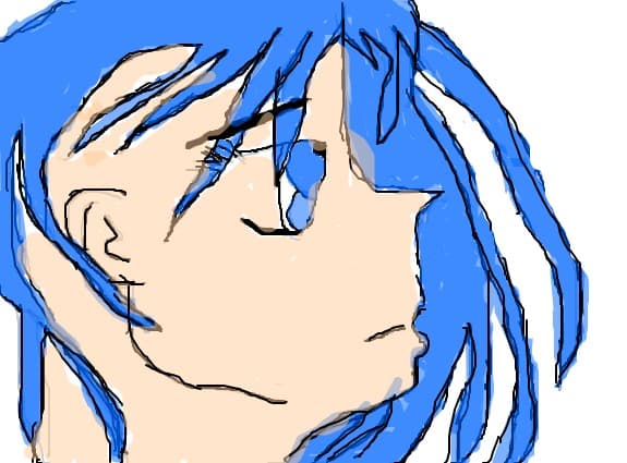 Salutare desenatori,primul meu desen al meu