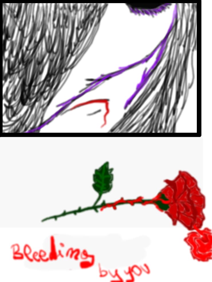 Face and Rose..