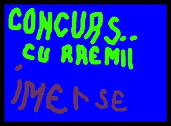 CONCURS CU PREMII IMENSE!!!
