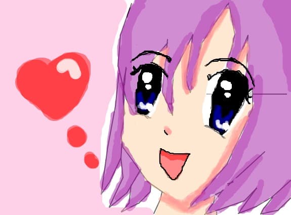 anime happy