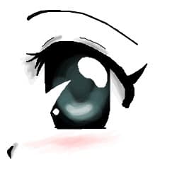 anime eye:))),la asta ma  pricep cel mai bn:>:D