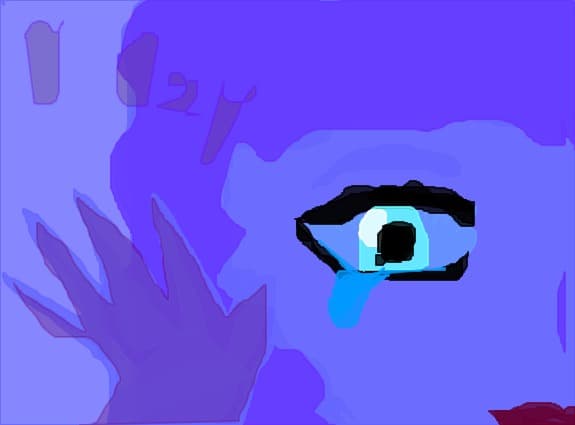 I cry