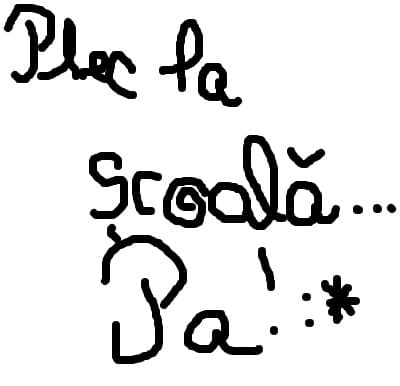 acm plec la scoala.papa