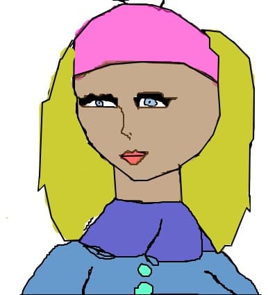 a girl