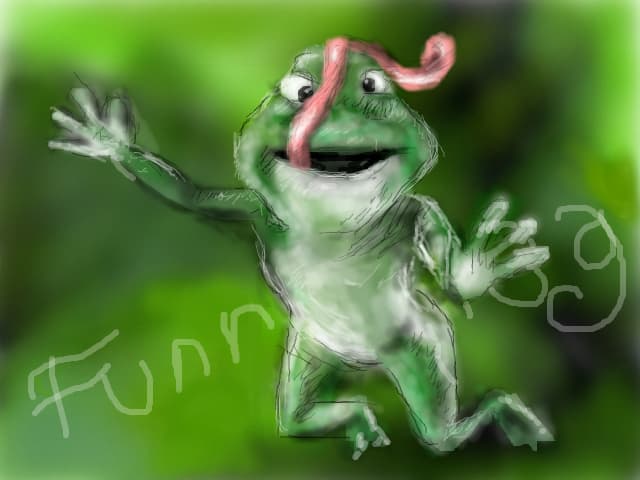 funny froag