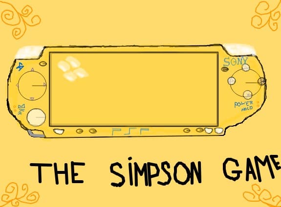 PSP (the simpson game)plss com si vot