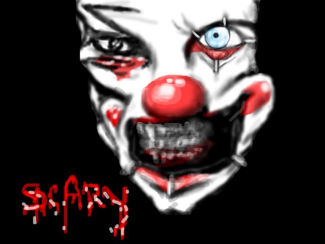 evil clown