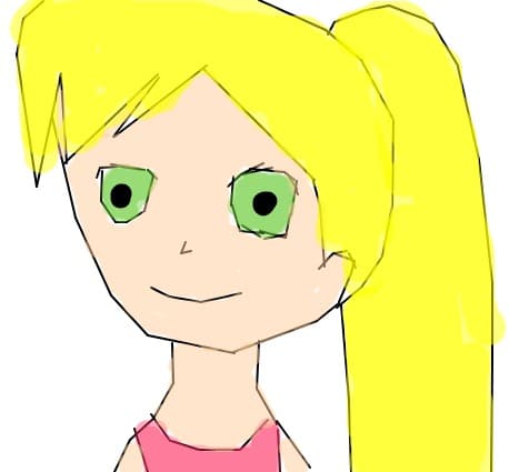 the sweet girl