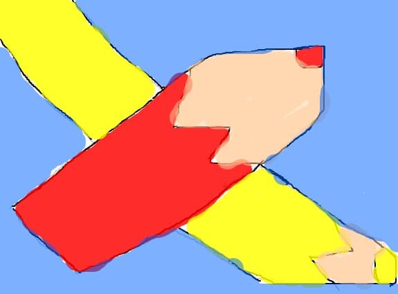 two pencils