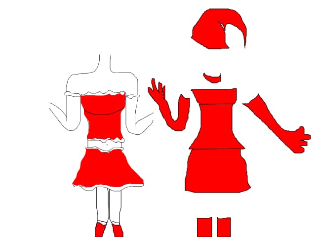 Santa baby costum