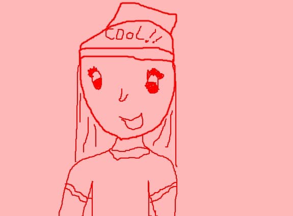 cool red girl.