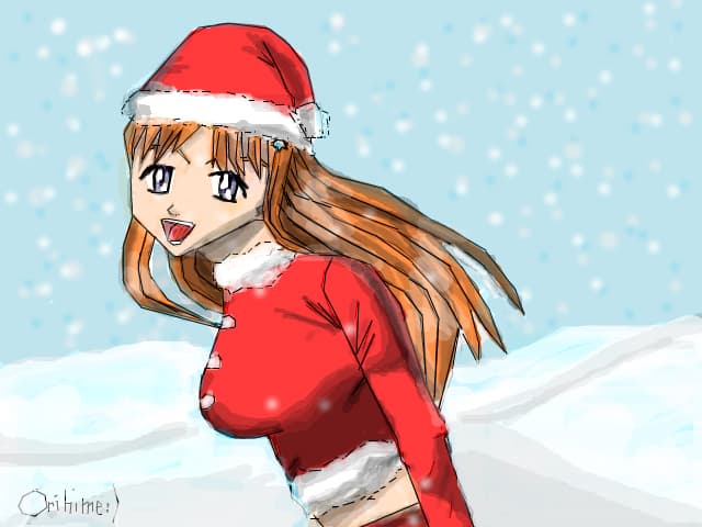 orihime inoue christmas :X scuze ptr resalvare, dar arata groaznic fata