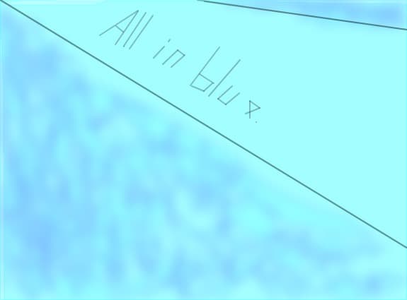 All in blue