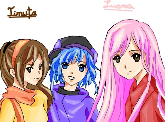Eu,Tinutza,Yuri^^