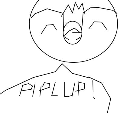 piplup  se mandreste