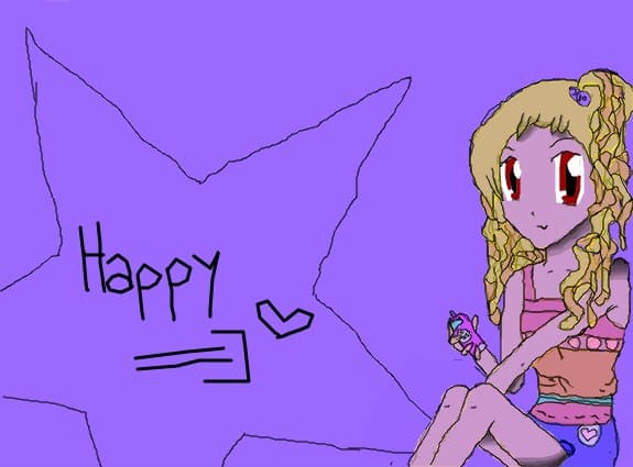 happy