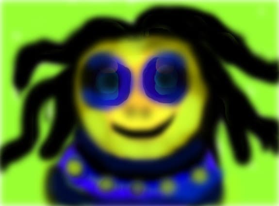 happy bee