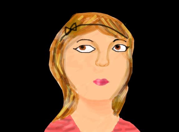 A girl