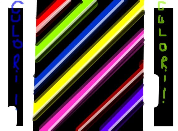 a lot of colours