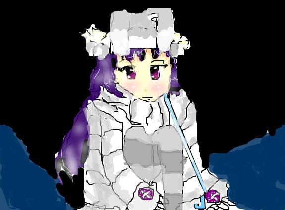 Anime Star Snowing