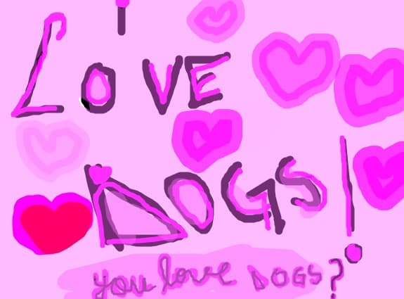 I love DOGS!U love dogs?Iubesc cainii!Tu iubesti cainii?