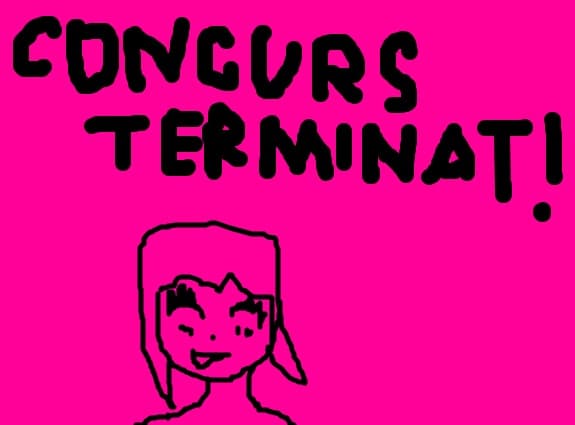 concurs terminat