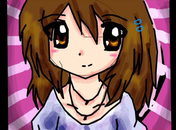 Anime girl (din imaginatie)