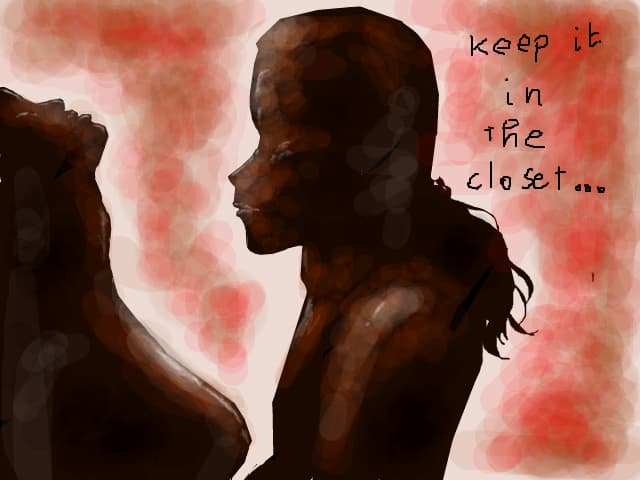 keep it in the closet