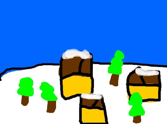 peisaj de iarna
