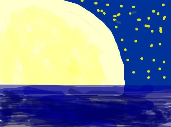 Luna,noaptea