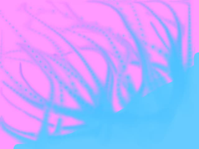 pink and blue