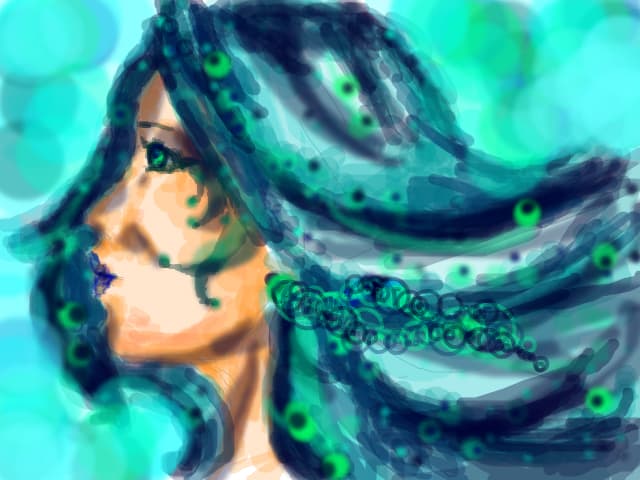 blue