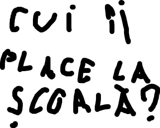 cui ii place la scoala?