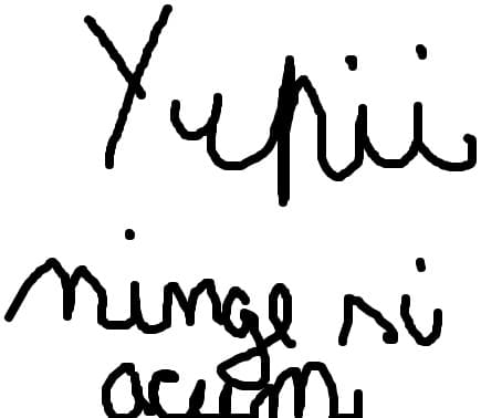 yupii ninge si acum adika ce bine ca nu sa oprit