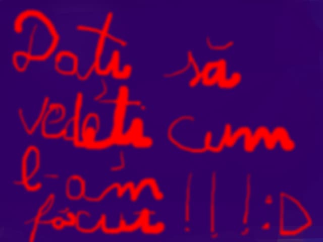 Dati sa vedeti cum l-am facut!