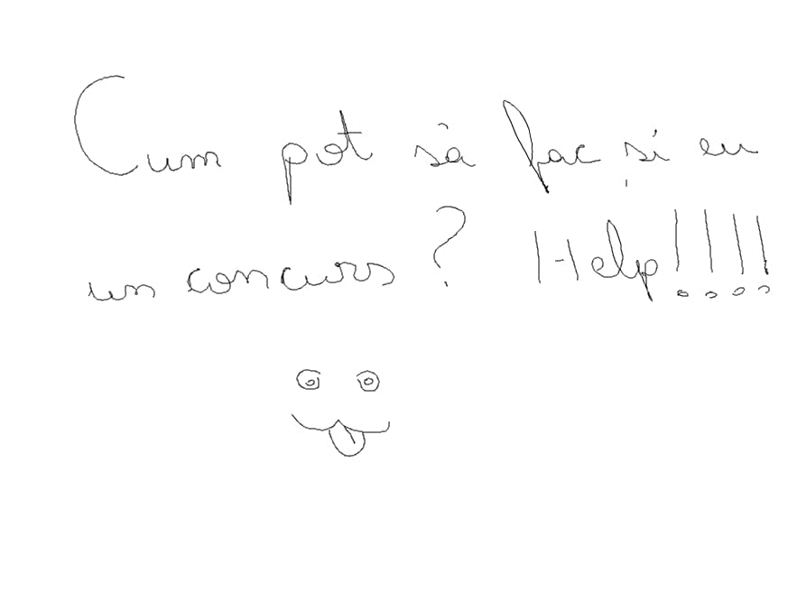 Cum pot sa fac si eu un concurs?