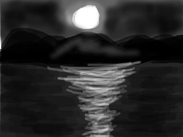 peisaj nocturn
